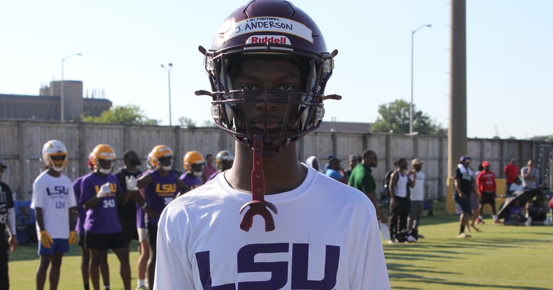 LSU WR commit Jakai Anderson (Photo: Shea Dixon/On3)